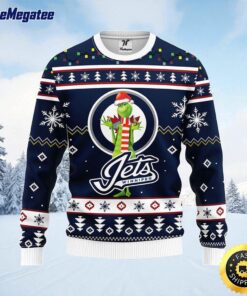 NHL Vancouver Canucks Ugly Sweater Funny Grinch Ugly Christmas Sweater For Fans