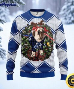 NHL Vancouver Canucks Ugly Sweater Pub Dog Ugly Christmas Sweater For Fans