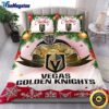 NHL Vegas Golden Knights Bedding Sets Merry Christmas Quilt Bedding Sets 2025