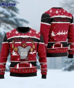 Personalized NFL Atlanta Falcons All I Need For Christmas Ugly Christmas Sweater Perfect Gift For Football Fans