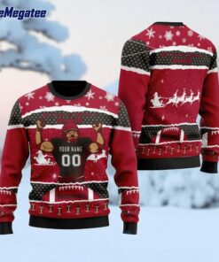 Personalized NFL Tampa Bay Buccaneers All I Need For Christmas Ugly Christmas Sweater Perfect Gift For Football Fans