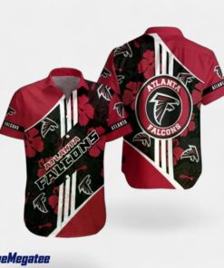 Atlanta Falcons Floral Hawaiian Shirt, Best gifts for Atlanta Falcons  Fans
