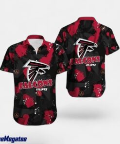 Atlanta Falcons NFL Black Hawaiian Shirt, Best gifts for Atlanta Falcons  Fans
