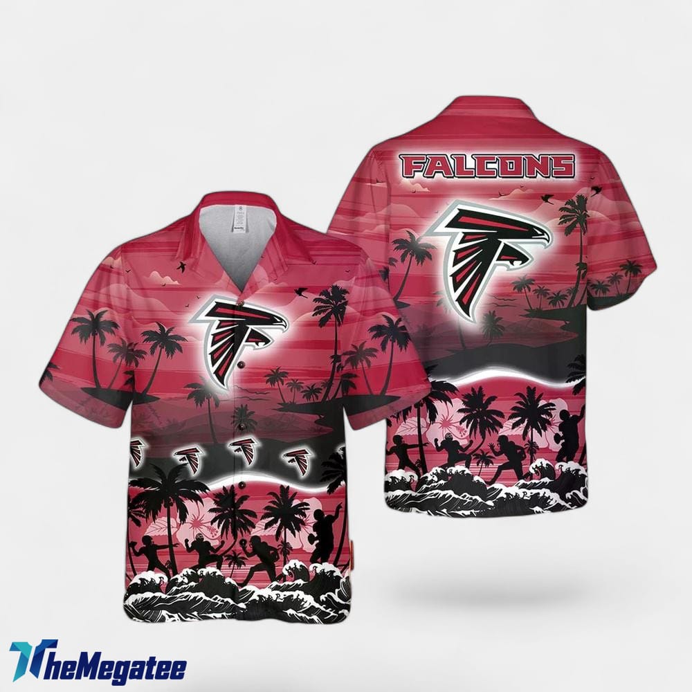 Atlanta Falcons Tropical Hawaiian Shirt, Best gifts for Atlanta Falcons Fans Atlanta Falcons Tropical Hawaiian Shirt, Best gifts for Atlanta Falcons Fans
