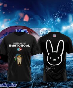 Bad Bunny Super Bowl LX Here For The Benito Bowl Signature 2025 3D T-Shirt