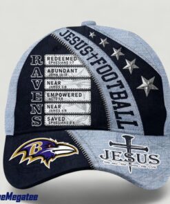 Baltimore Ravens Jesus The Way The Truth The Life Baseball Cap