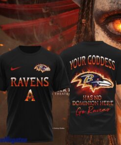 Baltimore Ravens NFL Avatar Fan Your Goddess 3D Shirt