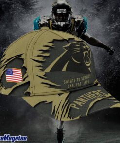 Carolina Panthers 2025 Salute to Service Classic Baseball Cap