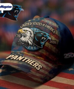 Carolina Panthers Premium NFL 250th anniversary of America Cap