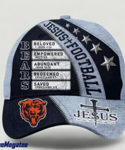 Chicago Bears Jesus The Way The Truth The Life Baseball Cap