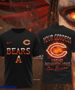 Chicago Bears NFL Avatar Fan Your Goddess 3D Shirt
