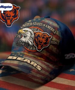 Chicago Bears Premium NFL 250th anniversary of America Cap