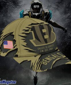 Cincinnati Bengals 2025 Salute to Service Classic Baseball Cap