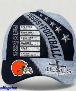 Cleveland Browns Jesus The Way The Truth The Life Baseball Cap