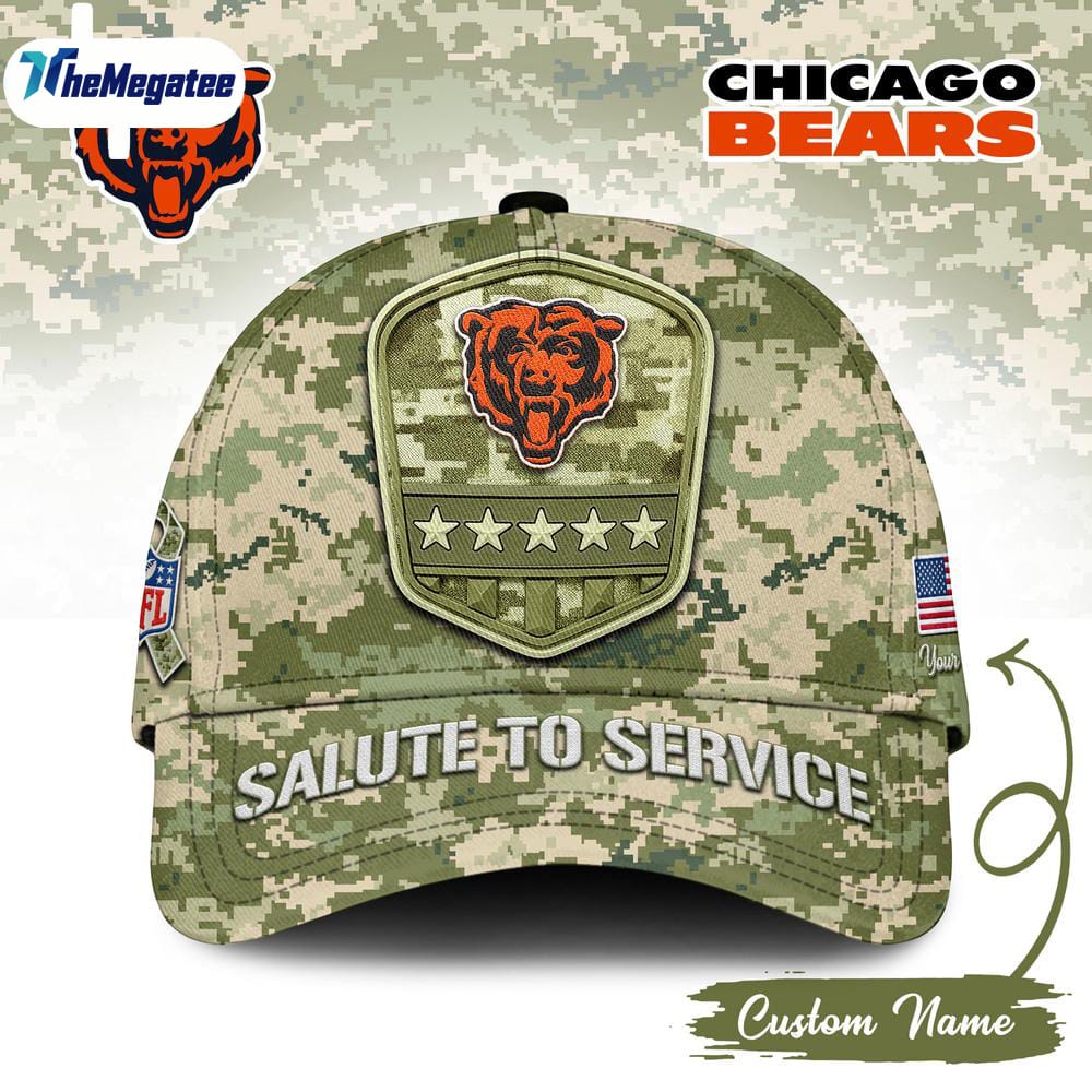custom-name-chicago-bears-nfl-salute-to-service-baseball-cap custom-name-chicago-bears-nfl-salute-to-service-baseball-cap