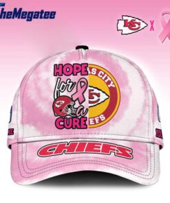 Custom Name Kansas City Chiefs NFL Breast Cancer Awareness Baseball Cap