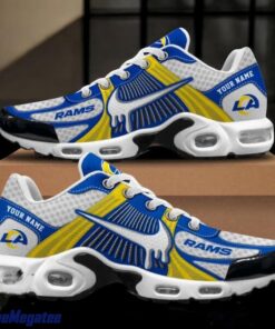 Custom Name Los Angeles Rams NFL Sport Air Max Plus Shoes Gifts For Fan