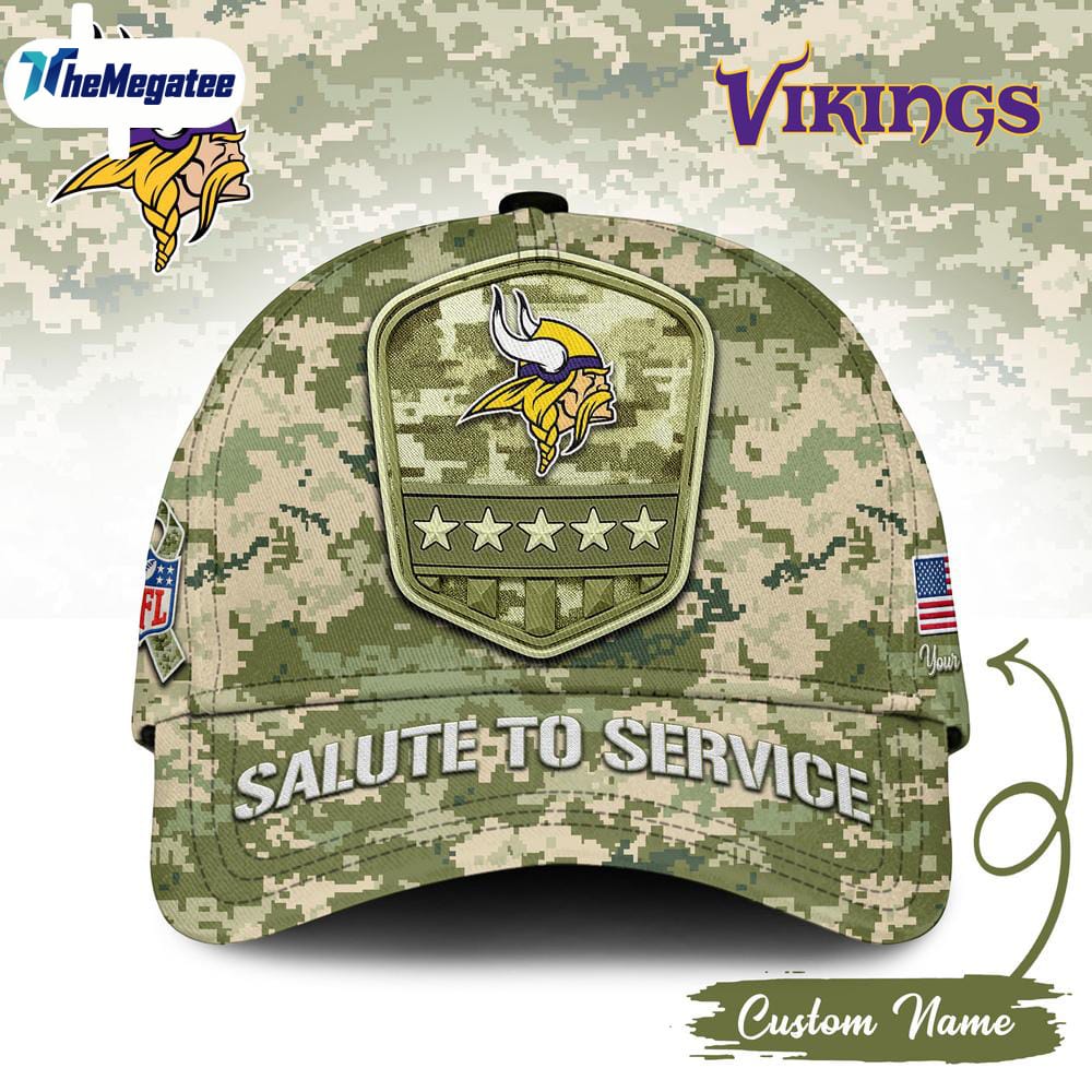 custom-name-minnesota-vikings-nfl-salute-to-service-baseball-cap custom-name-minnesota-vikings-nfl-salute-to-service-baseball-cap