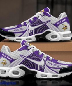 Custom Name Minnesota Vikings NFL Sport Air Max Plus Shoes Gifts For Fan