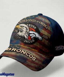 Denver Broncos Premium NFL 250th anniversary of America Cap