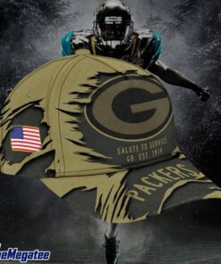 Green Bay Packers 2025 Salute to Service Classic Baseball Cap