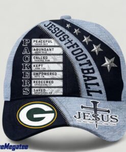 Green Bay Packers Jesus The Way The Truth The Life Baseball Cap