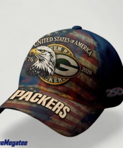 Green Bay Packers Premium NFL 250th anniversary of America Cap