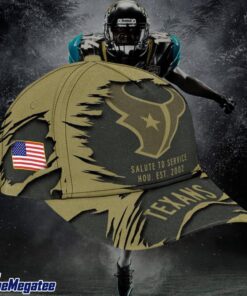 Houston Texans 2025 Salute to Service Classic Baseball Cap