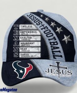 Houston Texans Jesus The Way The Truth The Life Baseball Cap