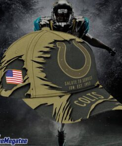 Indianapolis Colts 2025 Salute to Service Classic Baseball Cap