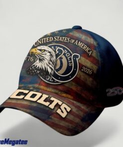 Indianapolis Colts Premium NFL 250th anniversary of America Cap