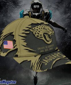 Jacksonville Jaguars 2025 Salute to Service Classic Baseball Cap