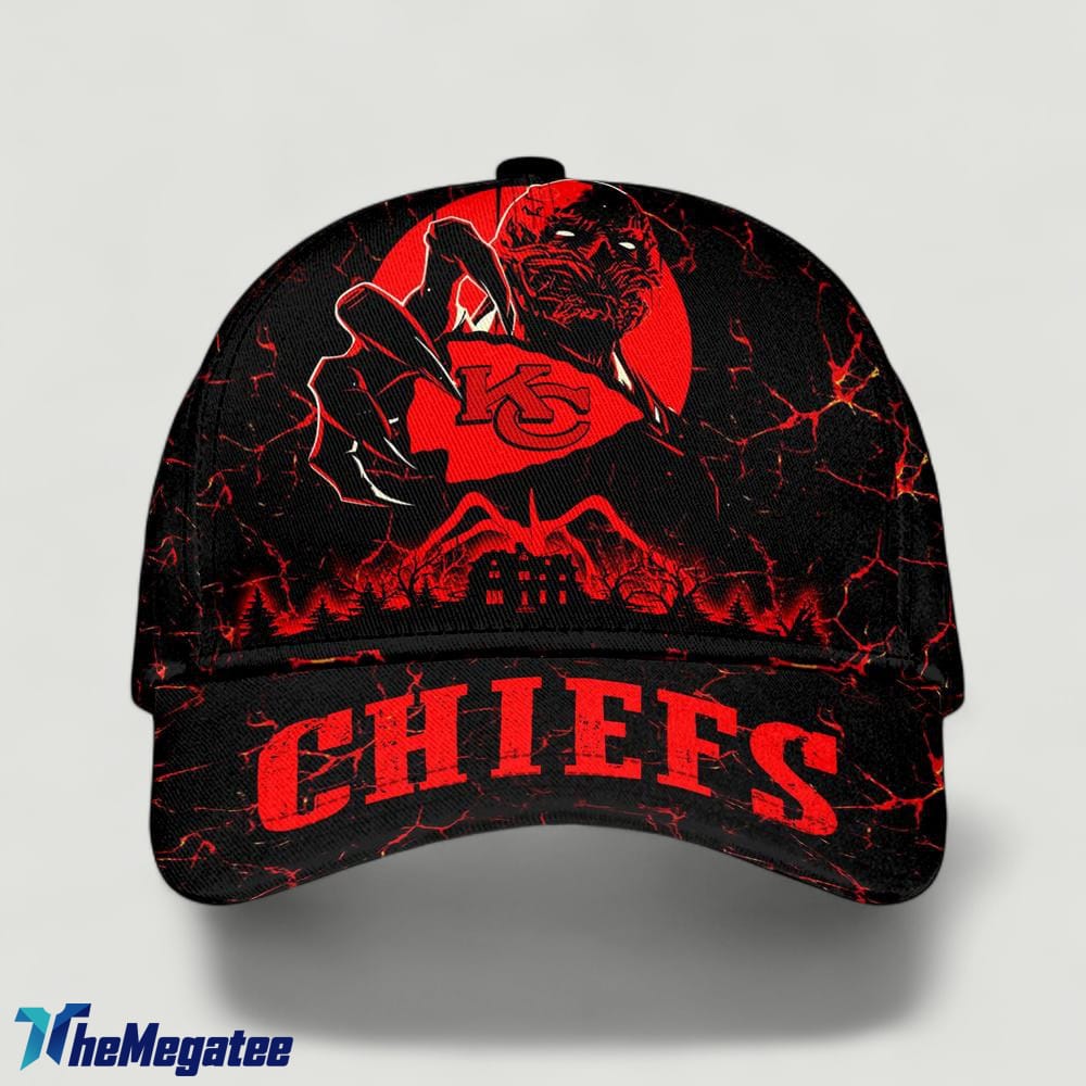 Kansas City Chiefs NFL Stranger Things Classic Baseball Cap Kansas City Chiefs NFL Stranger Things Classic Baseball Cap