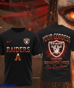 Las Vegas Raiders NFL Avatar Fan Your Goddess 3D Shirt