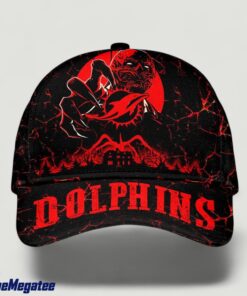 Miami Dolphins NFL Stranger Things Classic Baseball Cap