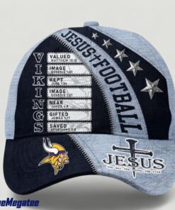 Minnesota Vikings Jesus The Way The Truth The Life Baseball Cap