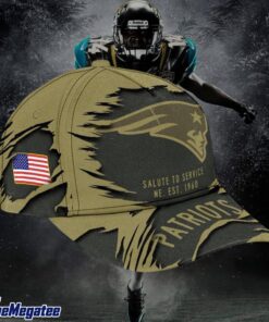 New England Patriots 2025 Salute to Service Classic Baseball Cap