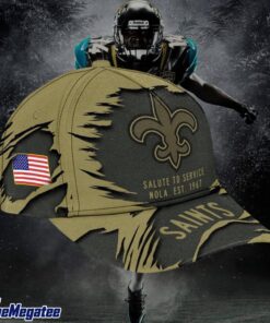 New Orleans Saints 2025 Salute to Service Classic Baseball Cap