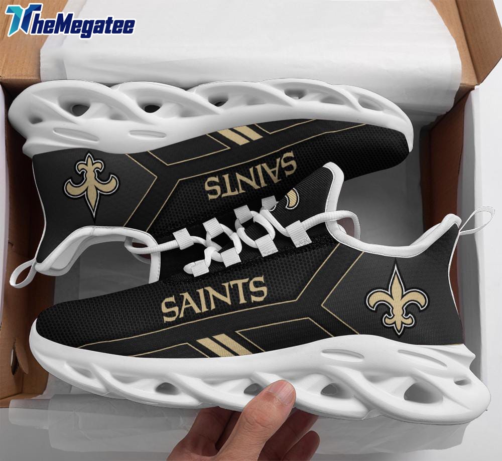 New Orleans Saints Football Sport Team Max Soul Shoes Gift For Fans New Orleans Saints Football Sport Team Max Soul Shoes Gift For Fans