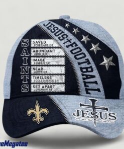 New Orleans Saints Jesus The Way The Truth The Life Baseball Cap