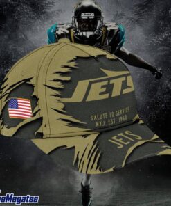 New York Jets 2025 Salute to Service Classic Baseball Cap