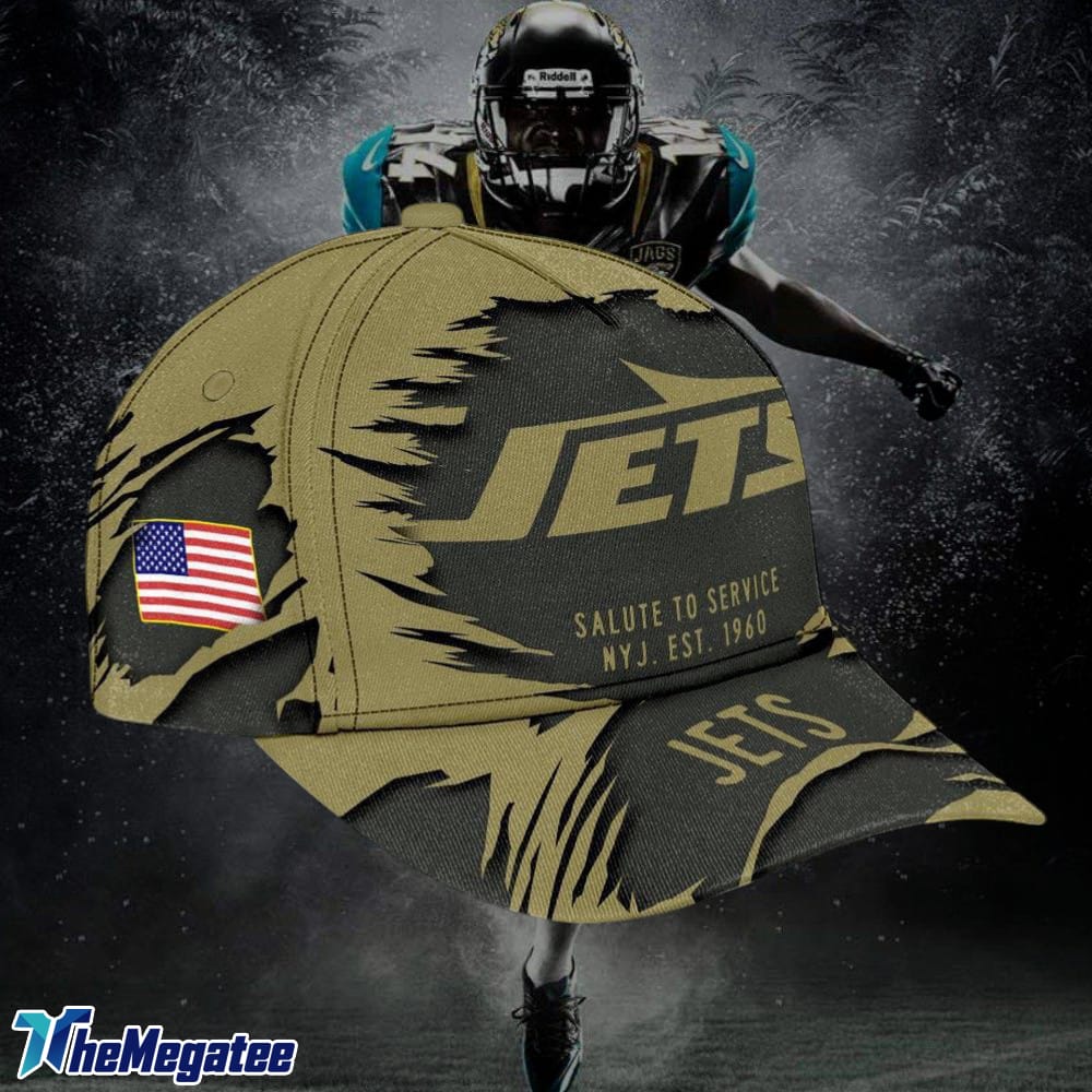 New York Jets 2025 Salute to Service Classic Baseball Cap New York Jets 2025 Salute to Service Classic Baseball Cap