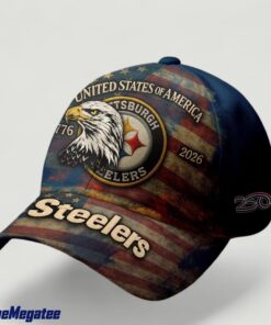 Pittsburgh Steelers Premium NFL 250th anniversary of America Cap