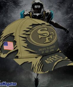 San Francisco 49ers 2025 Salute to Service Classic Baseball Cap
