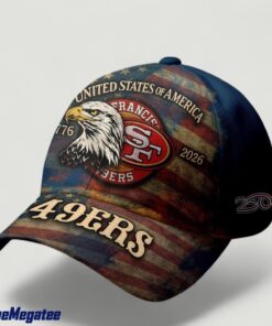 San Francisco 49ers Premium NFL 250th anniversary of America Cap